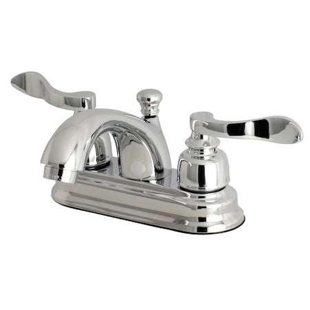 Nuwave French FB2601NFL 4-Inch Centerset Bathroom Faucet with Retail Pop-Up FB2601NFL